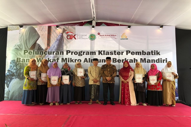 OJK Resmikan Badan Usaha Milik Desa (Bumdes) Center Maju Sejahtera Desa Wonorejo